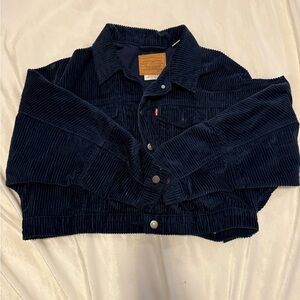 Levi's Dark Blue Corduroy Jacket
